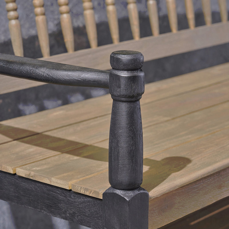 Bench, Gray/Black