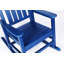 Chaise berçante surdimensionnée à texture de bois (excluant la table)-108828449