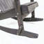Chaise berçante Adirondack en bois d'acacia