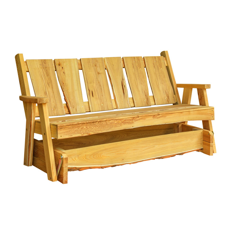 Corolyn Outdoor Glider, Natural