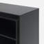 Armoire d'entrée Mid-Century noire