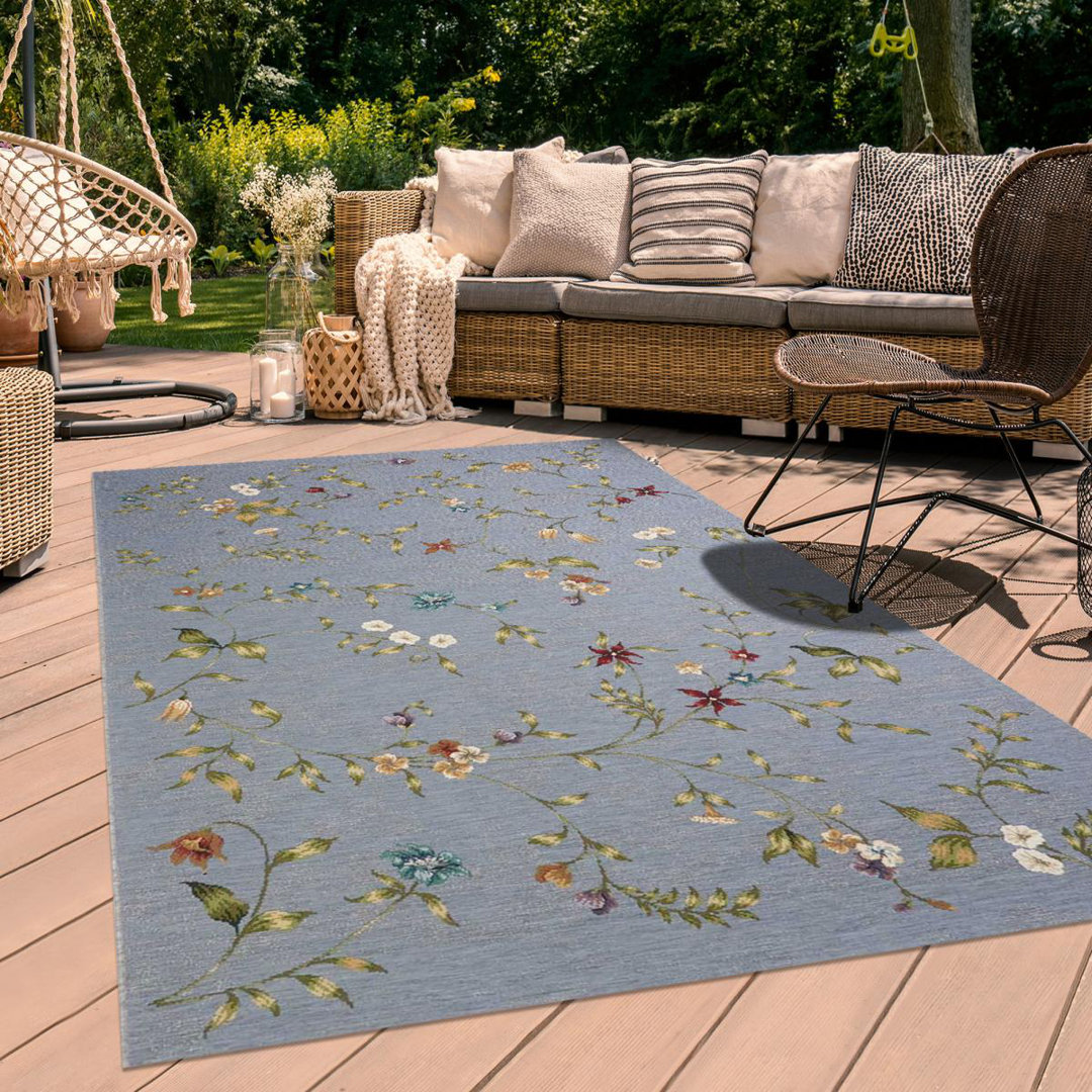 Wyton Blue Indoor/Outdoor Rug