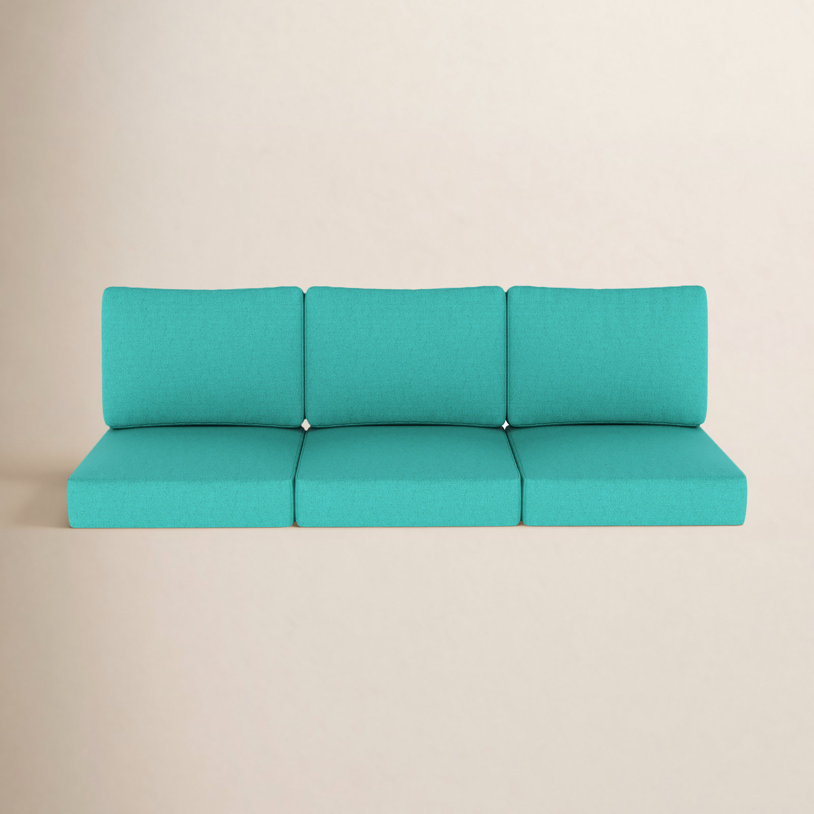 25" Sunbrella® Sofa Seat and Back Cushion, Sunbrella Bliss Breeze