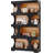 71.26" Tall 4-Tier S-Shaped  Display Storage Shelf For Living Room, Office, Bedroom