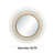 Cicely Gold Metal Starburst Room Wall Mirror