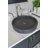 Eden Bath 18'' Stone Circular Bathroom Sink-37131000