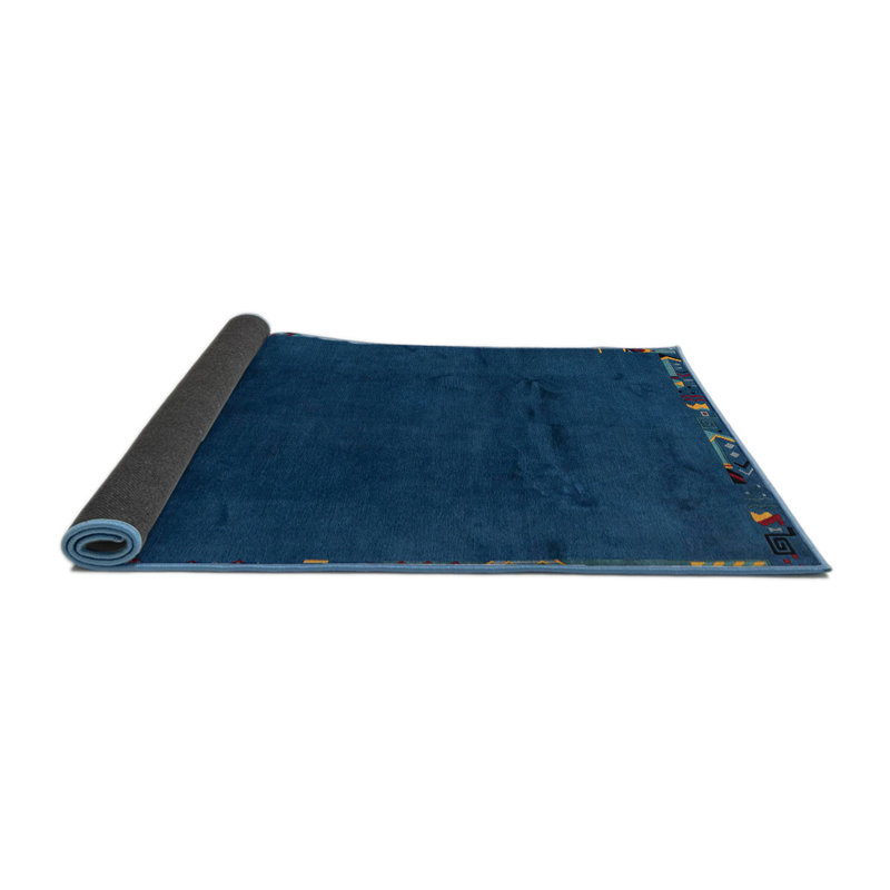 Abstract Indoor Rug, Round 6'