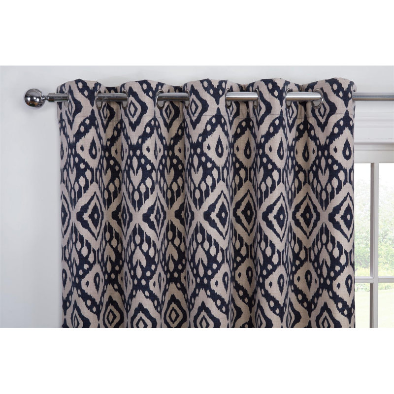 Digiacomo Semi Sheer Curtain Pair, 168cm Width x 183cm Drop