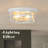 Glass Flush Mount