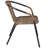 Metal Outdoor Stacking Dining Armchair-268528523