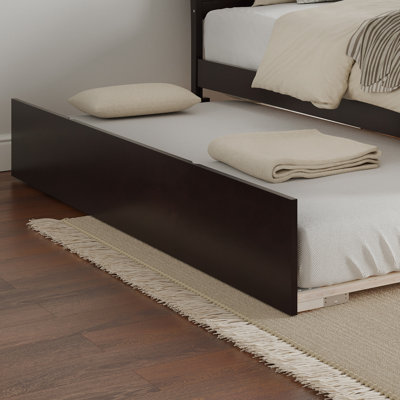Rasnick Solid Wood Roll Out Trundle Bed