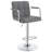 Chrome Adjustable Bar Stool With Arms-1611730934