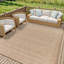 Rivy Indoor & Outdoor Boho Jute-Look Rug Beige-459001703