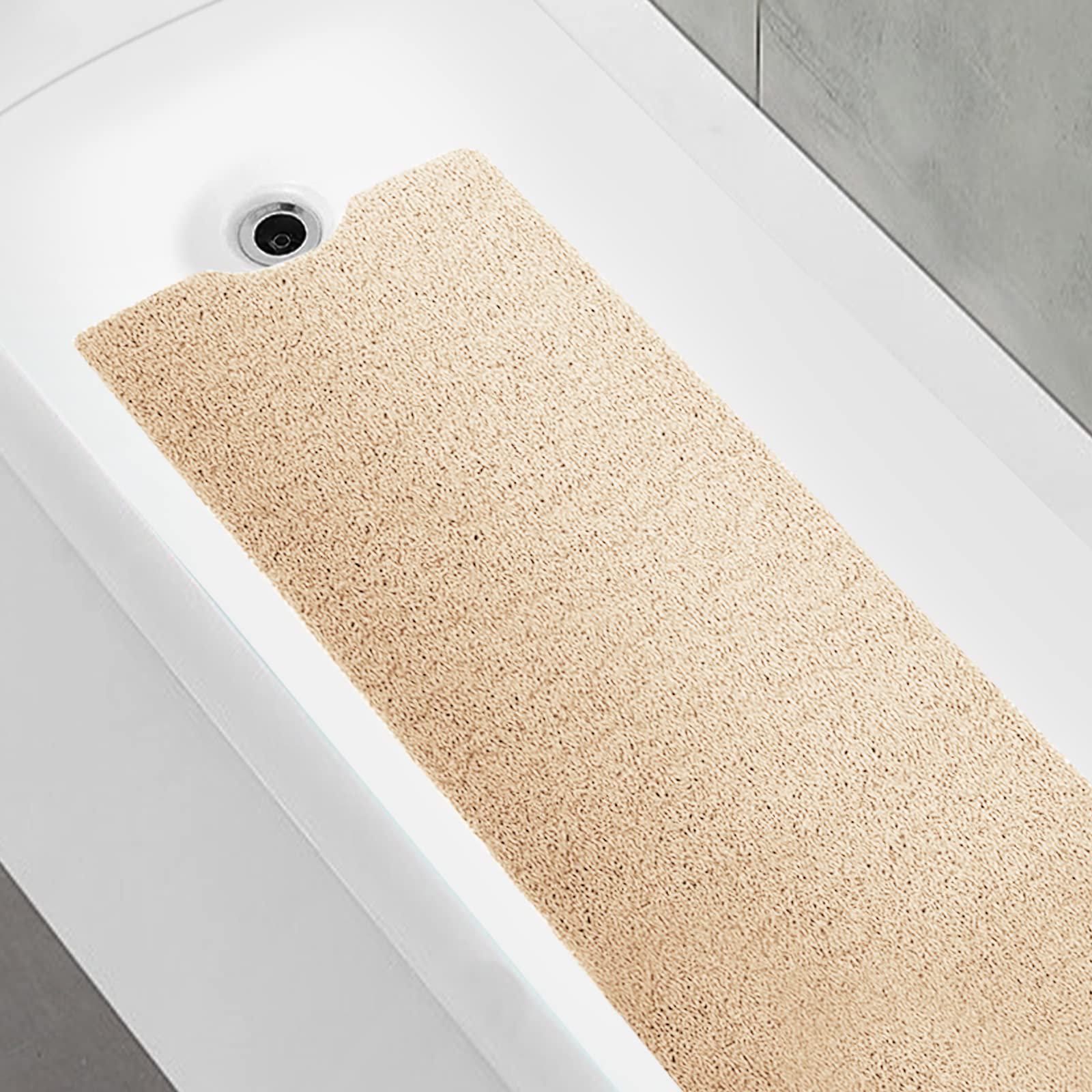 Latitude Run® Bathtub Mat Non Slip Shower Soft PVC Loofah Bath Tub Mats ...