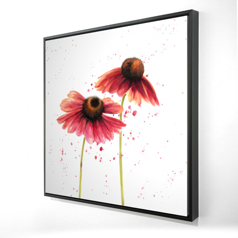 " Two Pink Daisies "