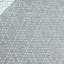 Tapis intérieur / extérieur turquoise / beige en polypropylène / polyester Nileen 850-149290777