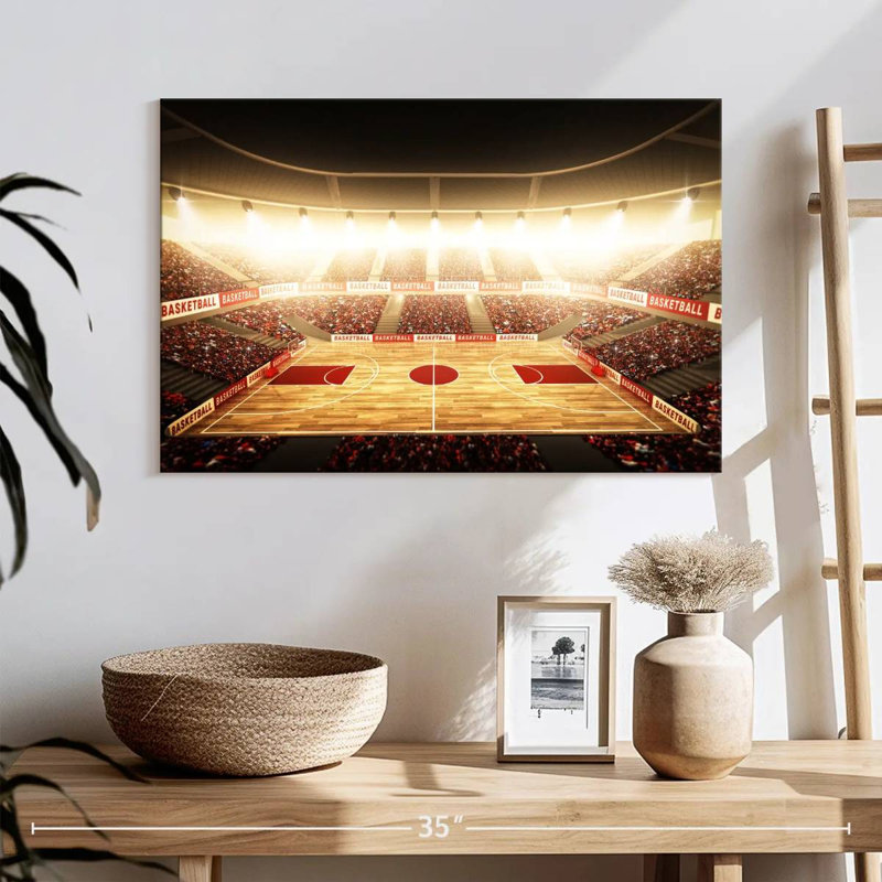 Stade de basketball Sireci, H 24 po x l 36 po