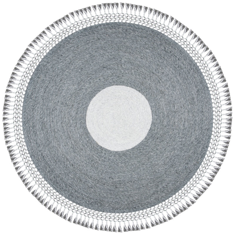 Cullen Hand Tufted Performance Rug, Round 6'