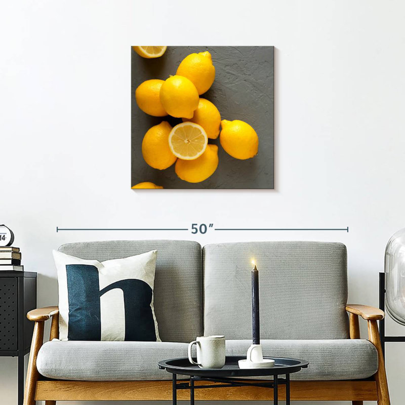 Yarlin Meyer Lemons, 24" H x 24" W