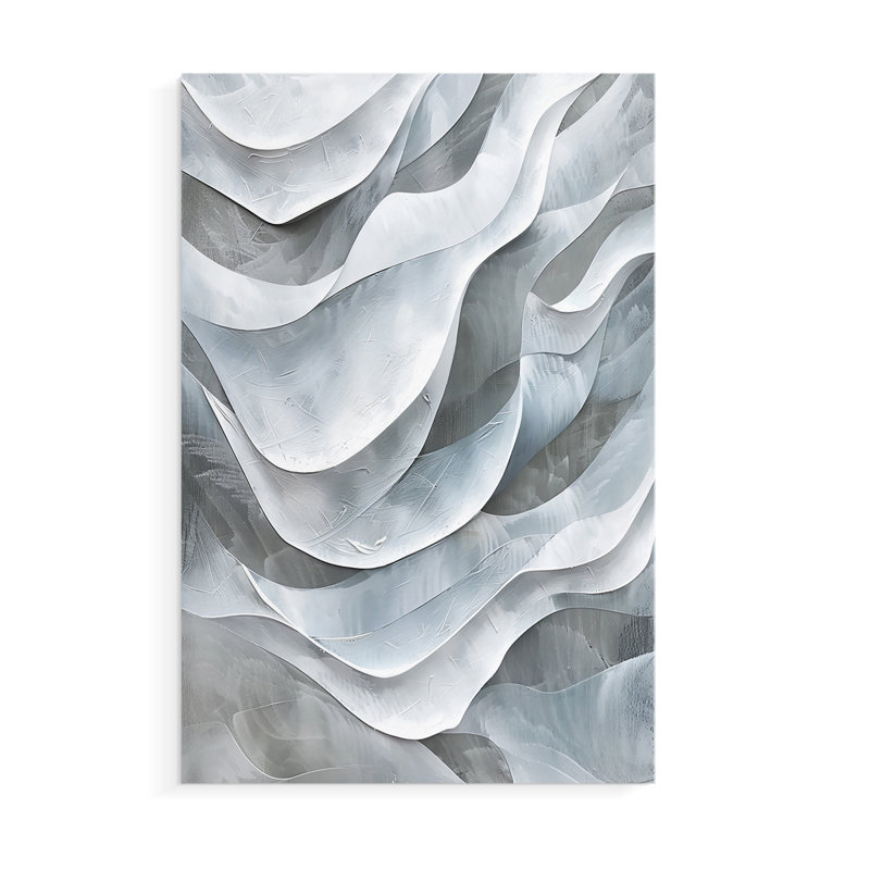 ABSTRACT Series CDLIV -Canvas Print Only - NOT FRAMED, 27" H x 18" W