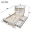 Auvianna Bed with 2 Drawers and Bench-1005779294