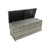 113 Gallon Poolside Storage Chest. Grey With Lid. Lightweight , Metal Frame. Water . Space Patio Deck Box. Rust Interior. For Outdoor