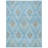 Fairborn Hand Tufted Wool/Cotton Ikat Rug in Blue/Yellow-1752606397