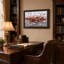 Art moderne sur toile, rubans et tourbillons abstraits modernes-1113915585