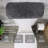 100% Cotton Plush Toilet Tank Lid Cover with Elastic Fit, Soft Decorative Bathroom Accent, 10"x22"-1553200680