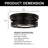 Craspedia 2-Light Drum Farmhouse Flush Mount