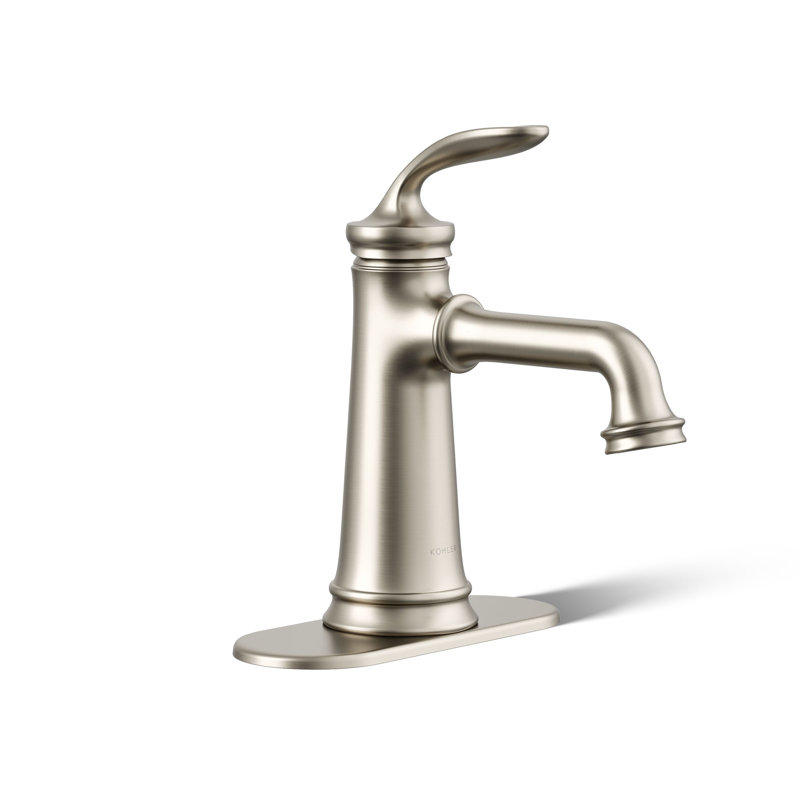 Bellera Single-Handle Bathroom Sink Faucet, 1.2 Gpm In Polished Chrome, Vibrant Brushed Nickel, 1.2 