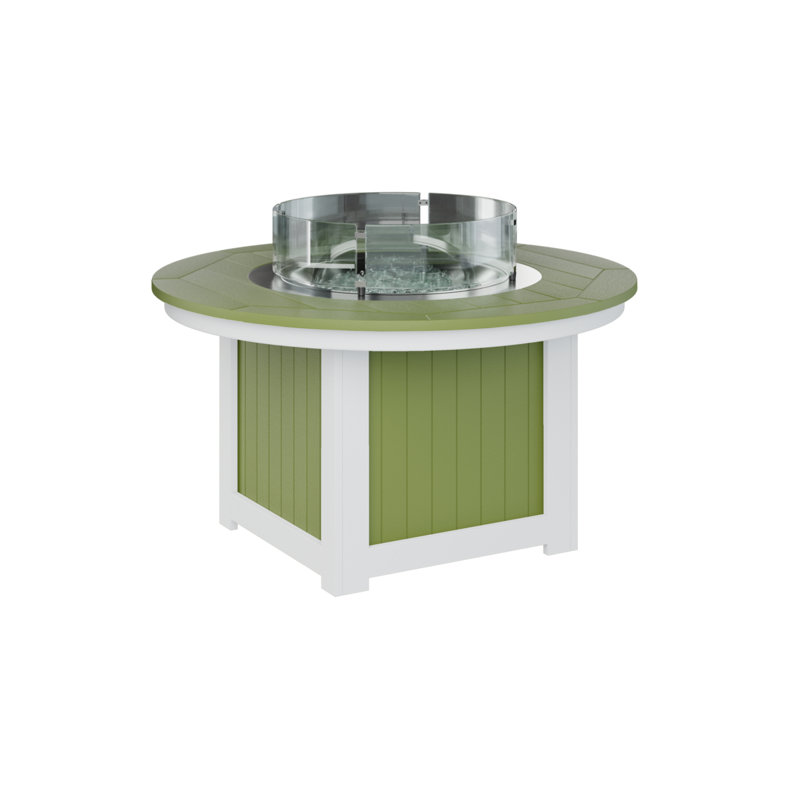 Foyer de table rond Berlin Gardens Donoma, Vert kiwi