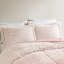 Édredon en fausse fourrure Blush Ombre - simple / simple TG, chaud, confortable, doux, lavable à la machine