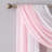 Candida Sateen Sheer Window Scarf Pair-175227321-175227316