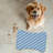 Ruby Blue - 1 Piece Bone Shape Feeding Mat