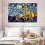 Impression sur toile Golden Gate Bridge Starry Night-47067448