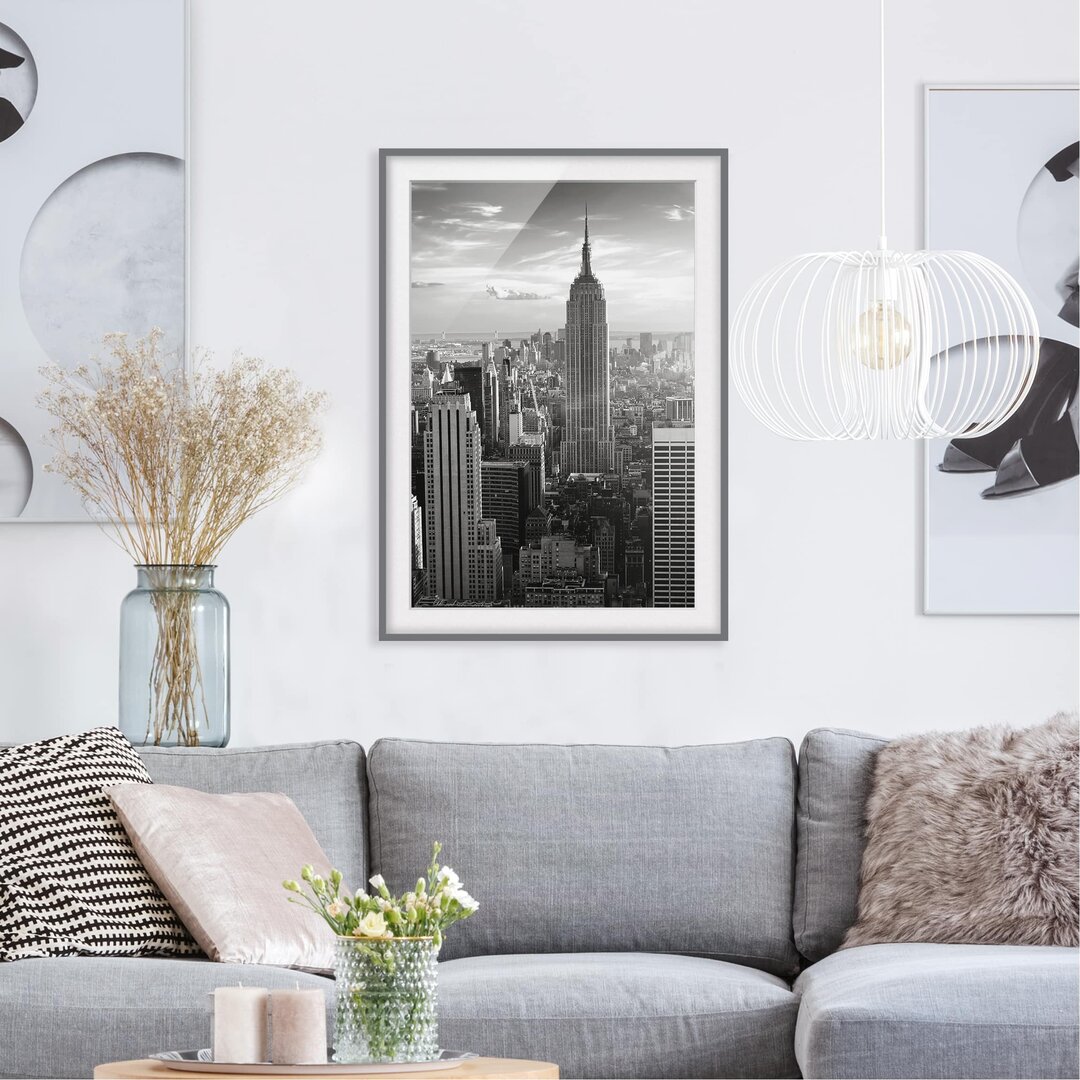 Gerahmter Fotodruck Manhattan Skyline