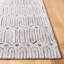 Tapis géométrique en laine et coton touffeté à la main Decker-634083430