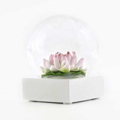 CSG Lotus Snow Globe