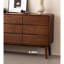 Commode d'appoint en noyer noir Living Room-1691787738