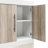 Tapaktuan Murphy Bed with Side Storage Cabinets-88345449-88136213