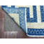 Tapis en denim bleu en laine noué à la main 5 pi 10 po x 8 pi 9 po avec motif berbère d'influence berbère 1899A5CD691B47C9B02254C1E076D58B