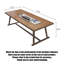 Simple Modern Solid Wood Desk