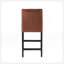 Tabouret ZUMA KD COMPTER avec dossier ergonomique et siège en cuir durable pour plus de confort et de style-1345834341
