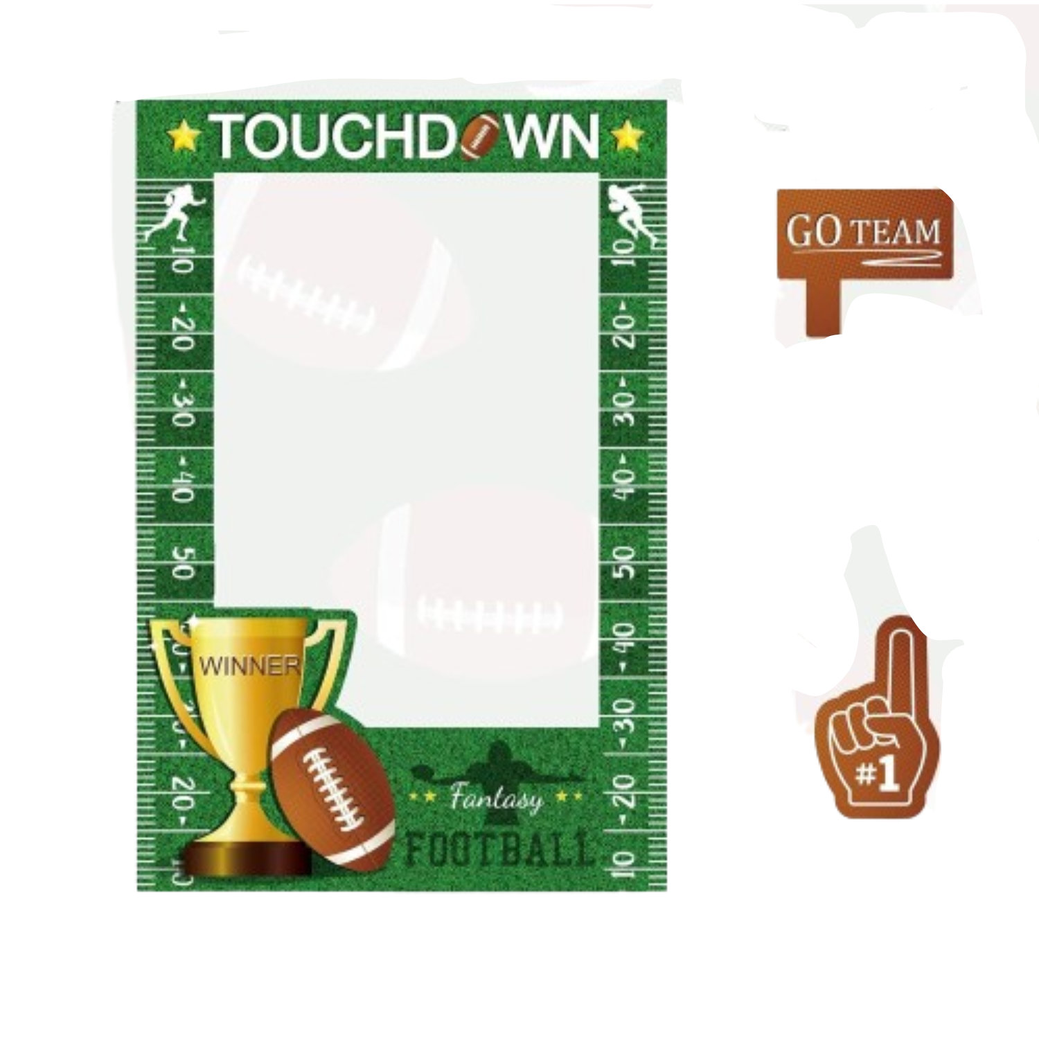 Football For Frame Insert Latitude Run® Football Theme Picture Frame – 23.6