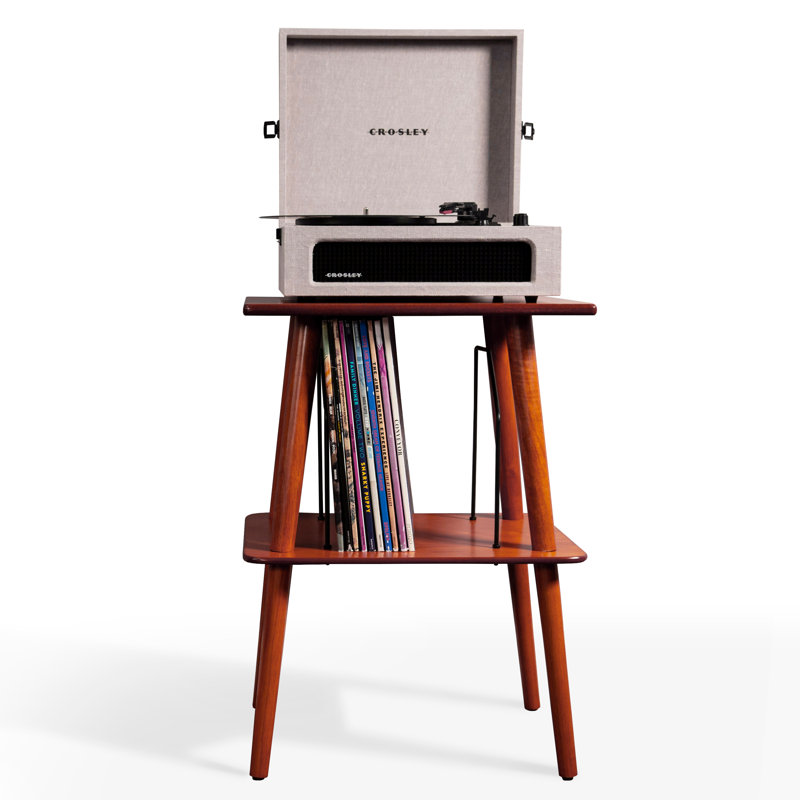 Jovianne Record Player Stand, Paprika