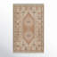 Damaris Oriental Handmade Flatweave Wool/Cotton Area Rug in Orange/Brown-2067509325