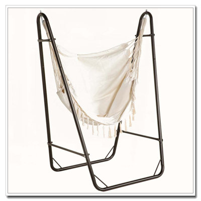 Patio Hammock Chair with U Shape Stand