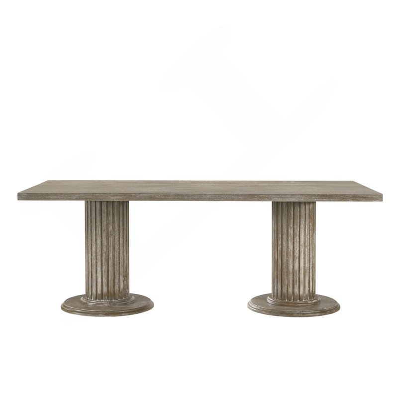 Gabrian Reclaimed Gray Finish Dining Table