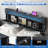 Bed Frame With Led Lights & Charging Station & Modern Upholstered Bed-1423868004
